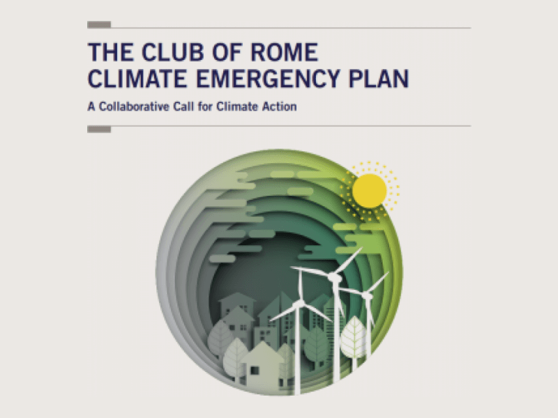The Club of Rome launches its Climate Emergency Plan at the European Parliament