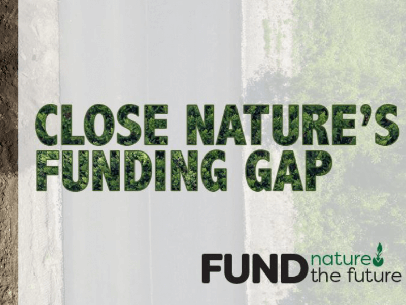 Press Release: Fund Nature, Fund the Future