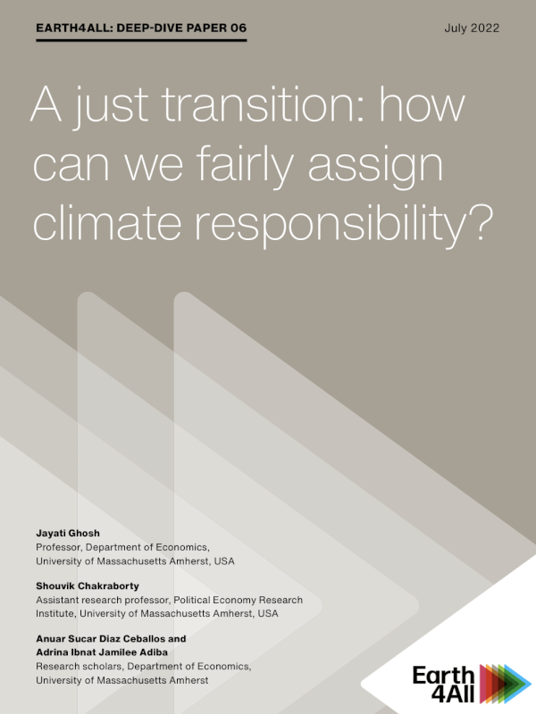 A just transition: how can we fairly assign climate responsibility?<span> – 2022</span>