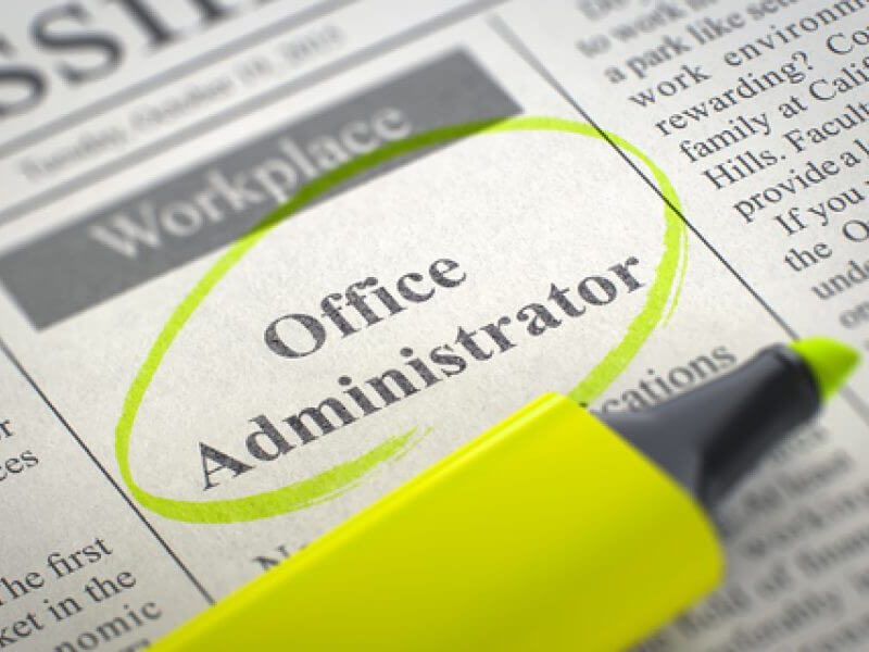 Job opening: Administrative Officer