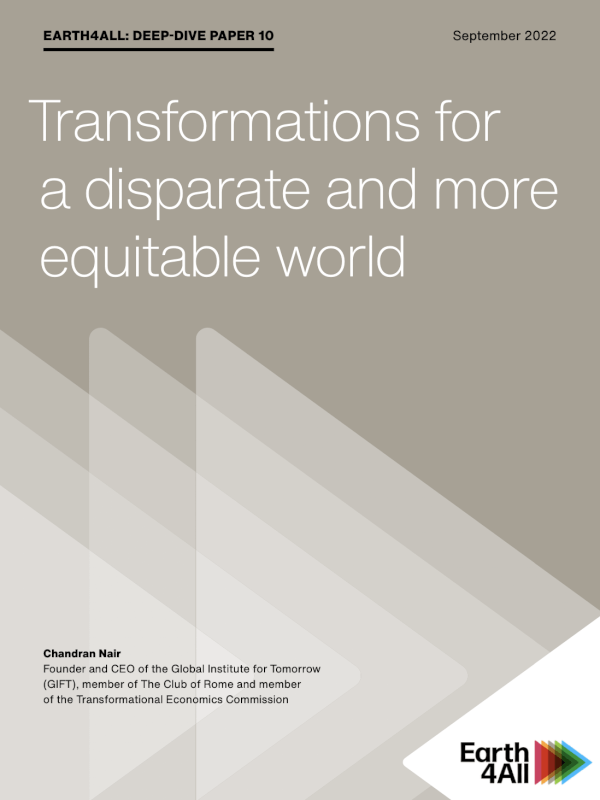 Transformation for a disparate and more equitable world<span> – 2022</span>