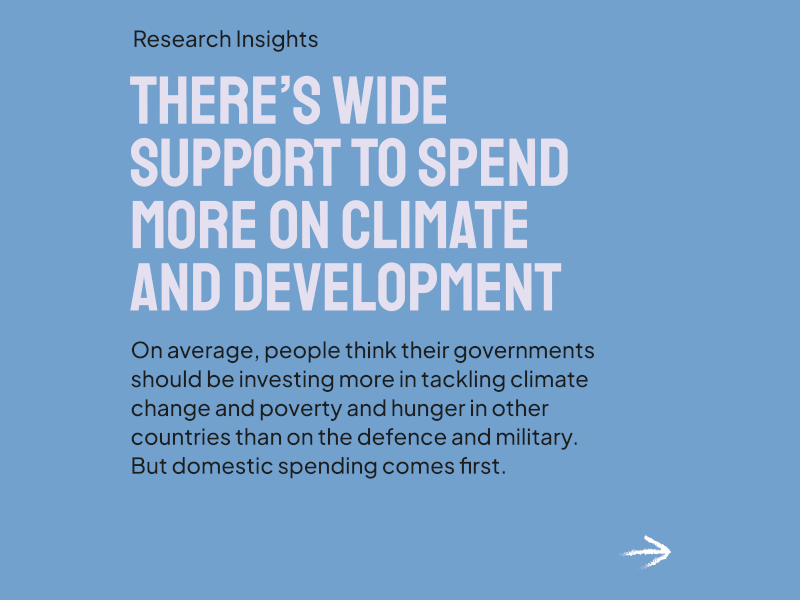 New G7 research shows overwhelming public support for nations to act on and invest in solutions to the climate crisis