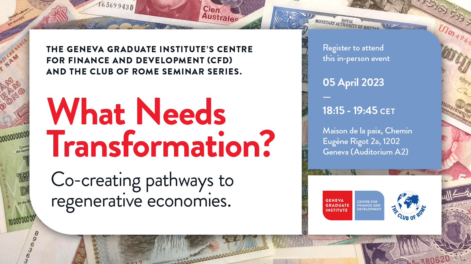 What needs transformation? Co-creating pathways to regenerative economies