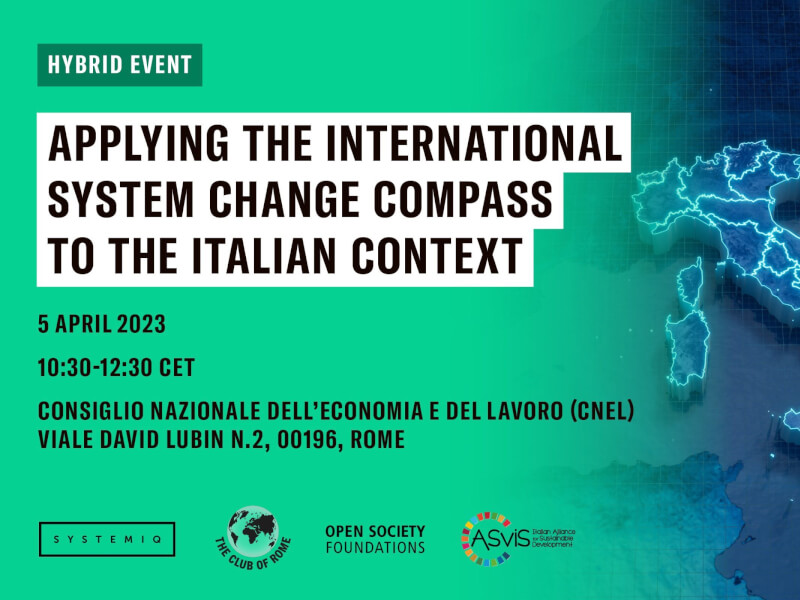 Applying the International System Change Compass to the Italian context