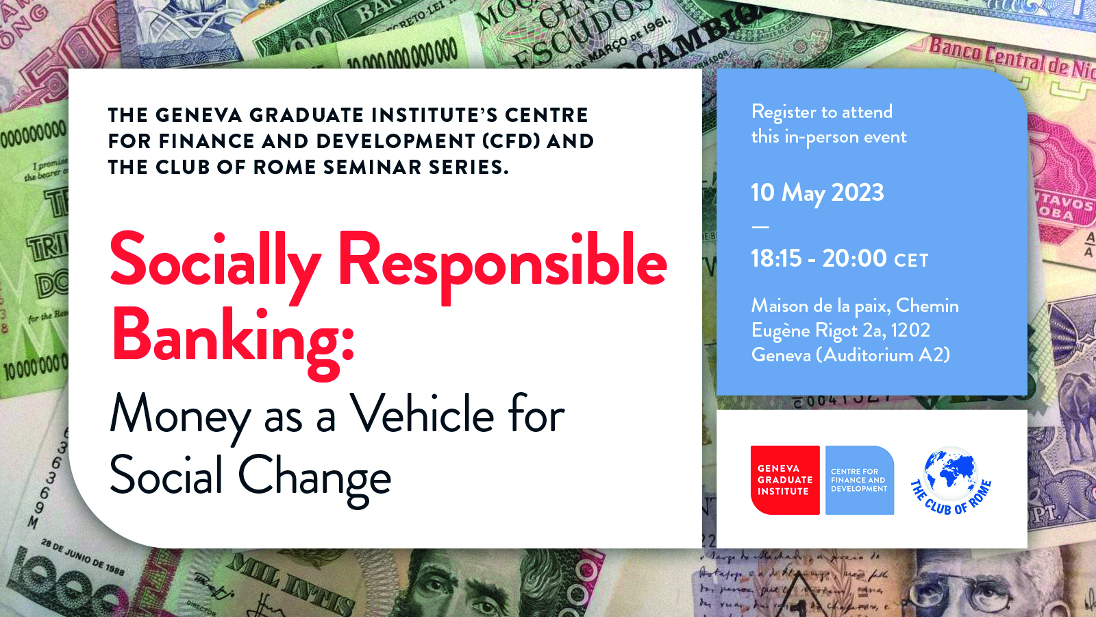 Socially responsible banking: Money as a vehicle for social change