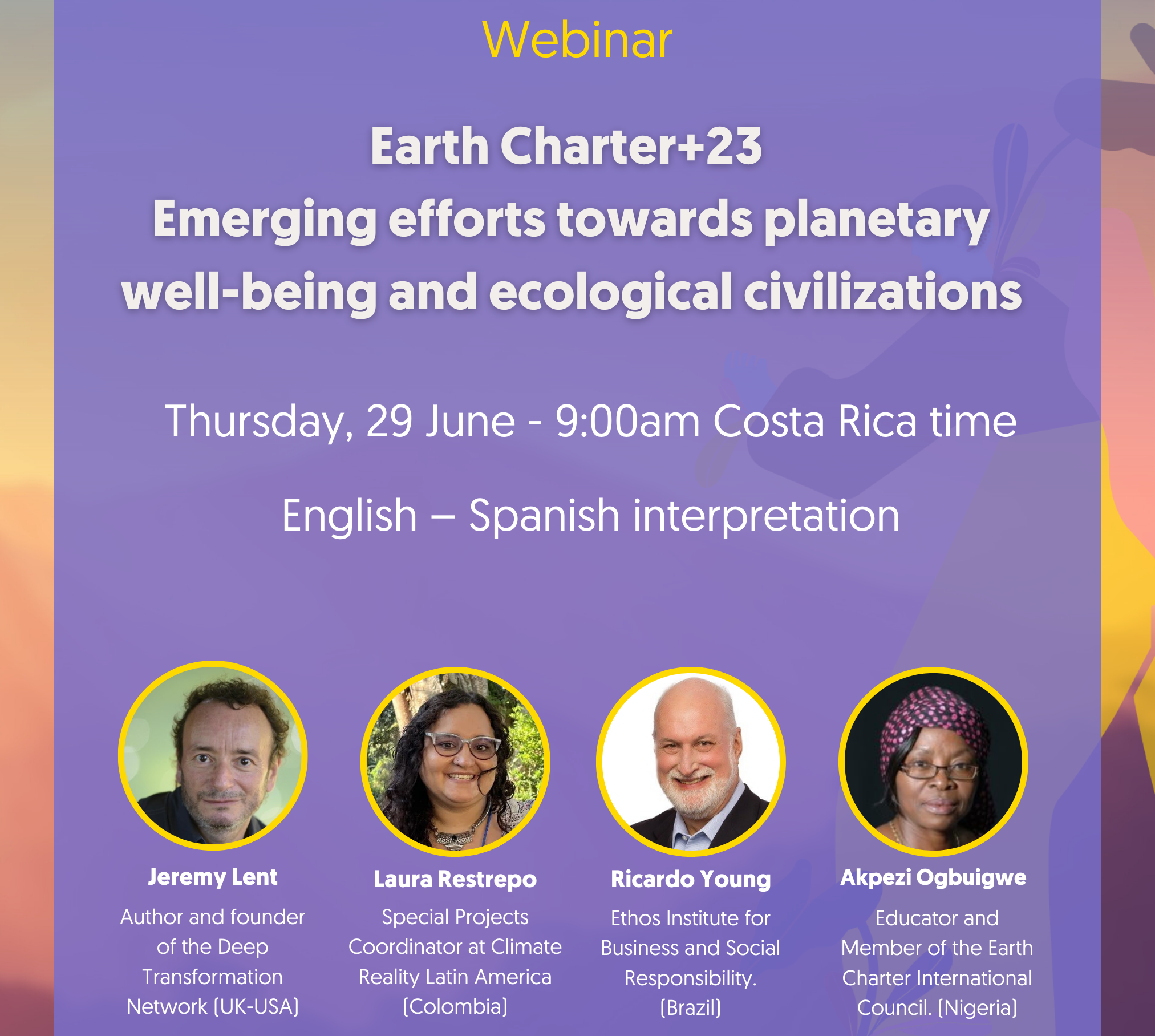 Emerging efforts towards planetary wellbeing and ecological civilizations
