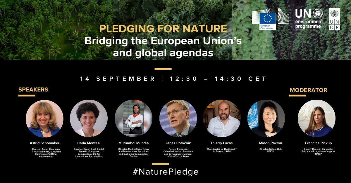 Pledging for nature- Bridging the European Union's and global agendas