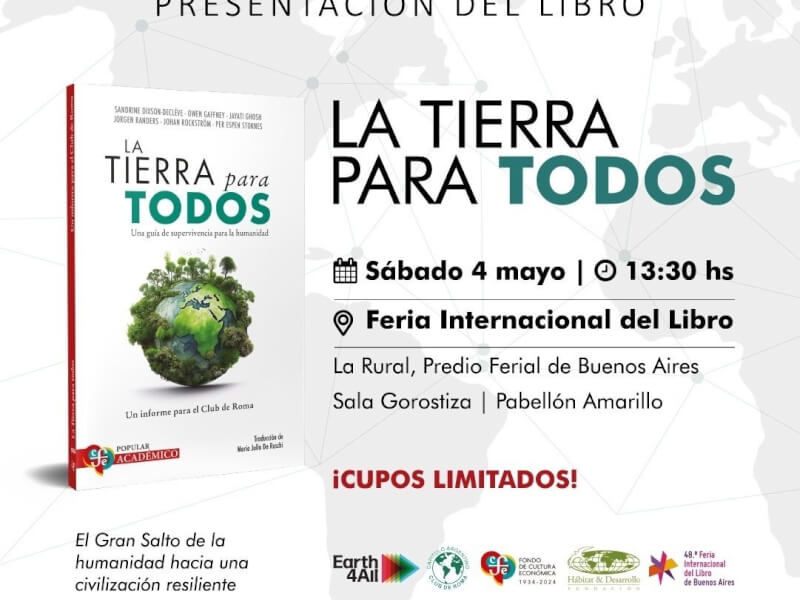 Earth for All Argentina book launch