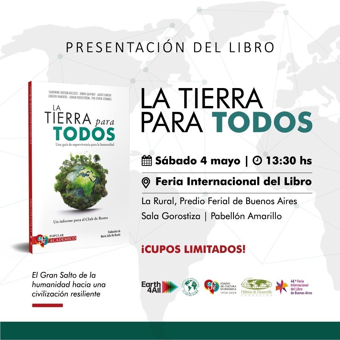 Earth for All Argentina book launch